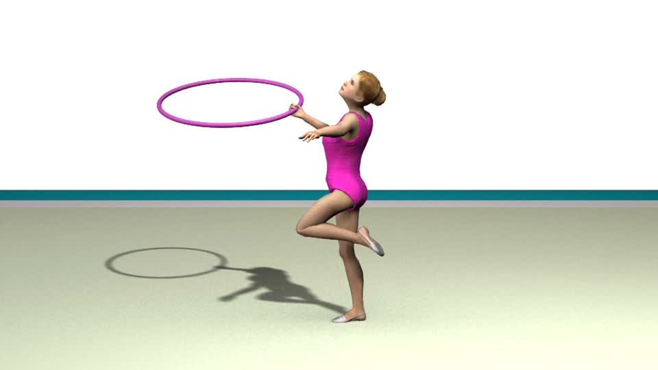 How to: Basics with the hoop  Rhythmic Gymnastics 