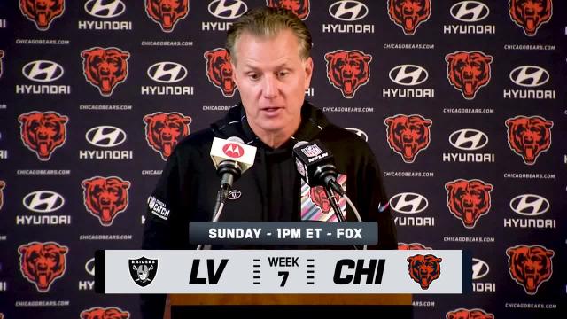 WATCH Chicago Bears vs Las Vegas Raiders LIVE FREE NFL Week 7