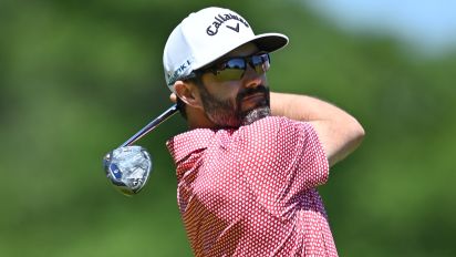 Getty Images - HAMILTON, ONTARIO - MAY 31: Adam Hadwin of Canada plays his shot from the fourth tee during the second round of the RBC Canadian Open at Hamilton Golf & Country Club on May 31, 2024 in Hamilton, Ontario. (Photo by Minas Panagiotakis/Getty Images)