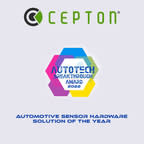 Cepton’s Nova Lidar Named "Automotive Sensor Hardware Solution of the Year" by AutoTech Breakthrough