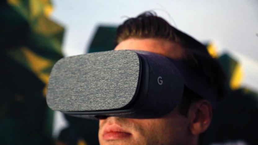 Google Daydream View VR headset