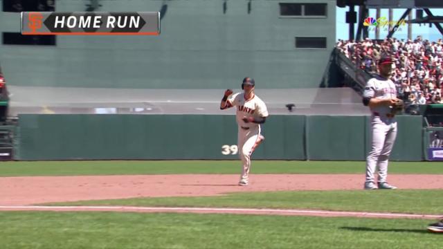 Yaz hits first home run of season with two-run shot vs. D-backs