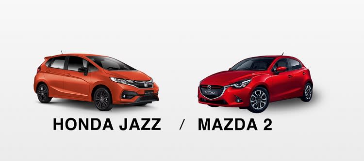 Honda Jazz Vs Mazda 2