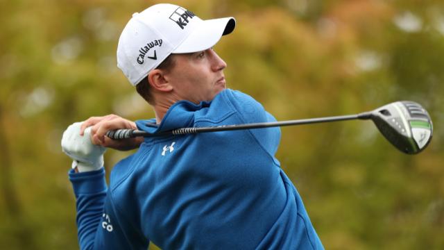 Maverick McNealy's 8-under 64 gives him two-shot lead after Friday at Fortinet