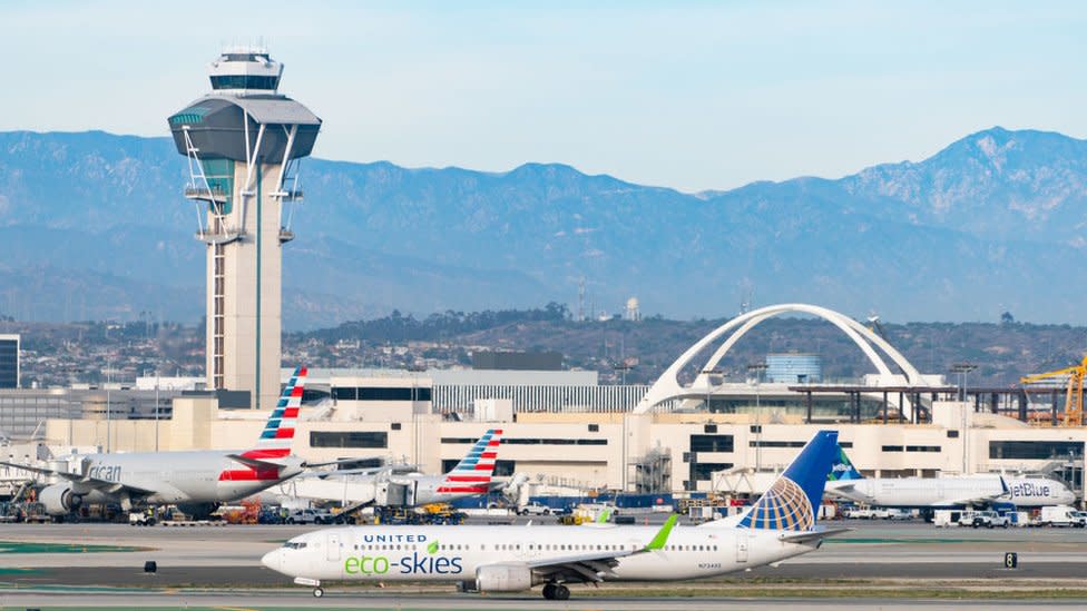 LAX: Man jumps from plane after trying to access cockpit