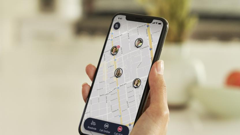 GM's OnStar Guardian app on iPhone