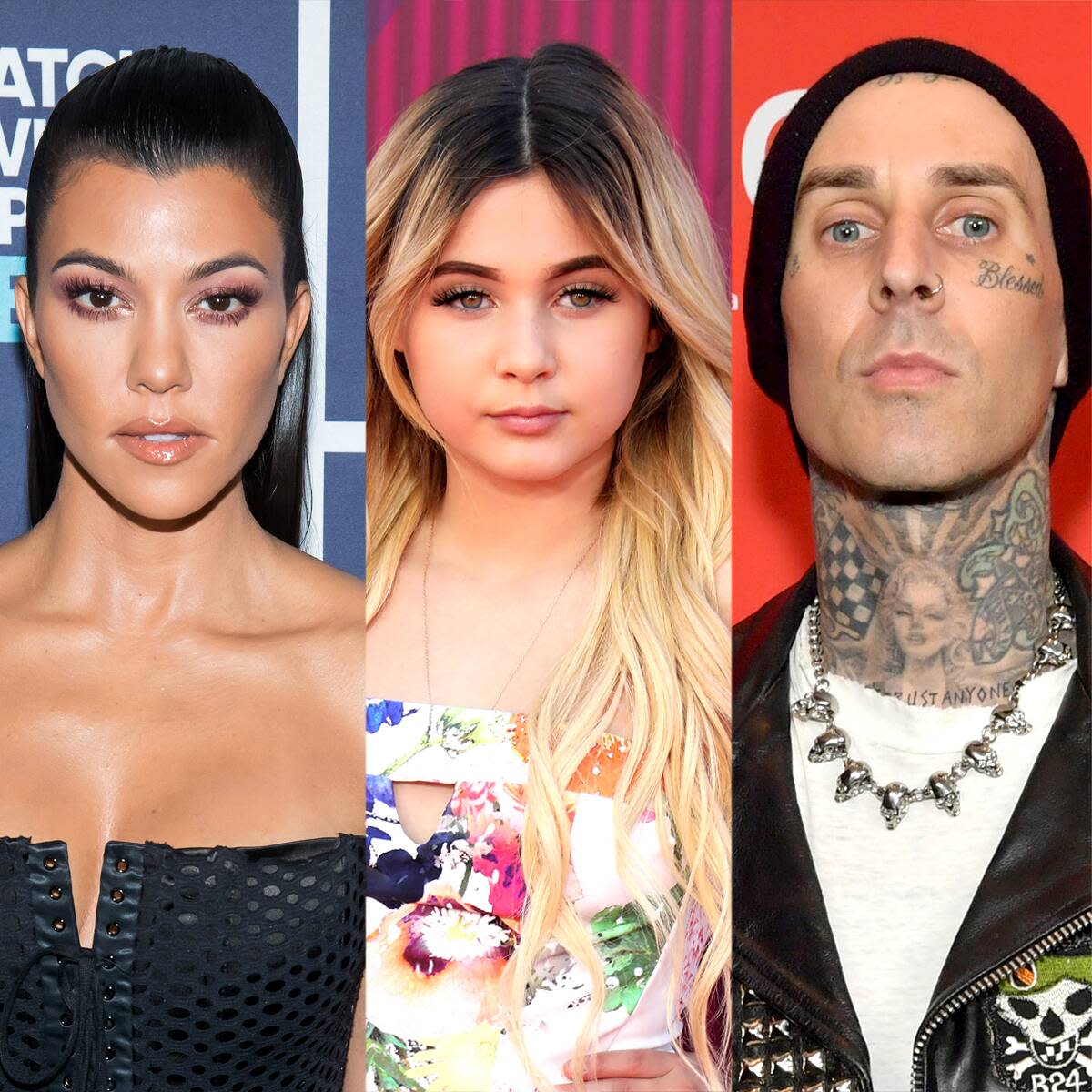 Kourtney Kardashian Bonds With Travis Barker S Daughter And Stepdaughter On A Girls Day Out Yahoo Entertainment News Jobsvacancy In