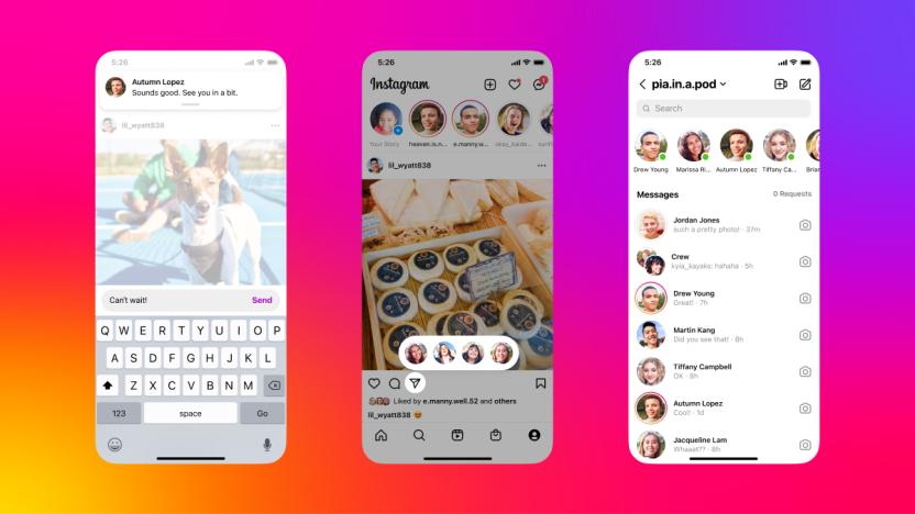 Instagram will let you multitask while you DM.