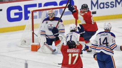 Associated Press - Paul Maurice was in a much better mood Wednesday.  The Florida Panthers coach admitted the previous day that he was “grumpy” after Game 2 of the Stanley Cup Final, despite a
