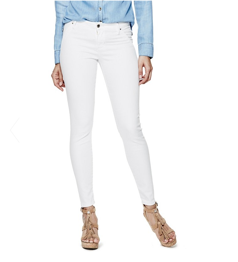 White jeans that don’t stain? We put the ‘Stay White’ line by GUESS to ...