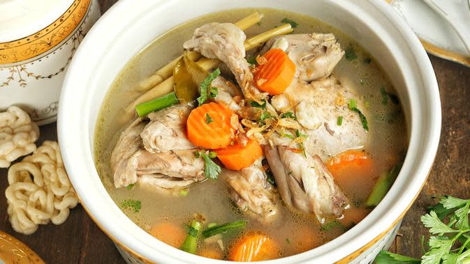 Resep Sop Ayam Kampung Empuk