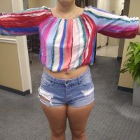 Body positive advocate praises 'fat b****** in shorts