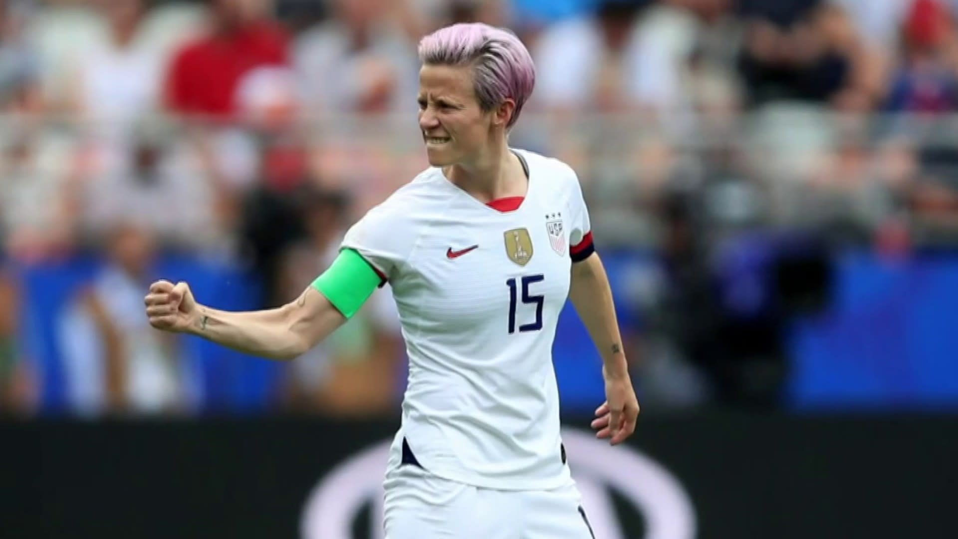 U.S. soccer star Megan Rapinoe announces she'll retire after the