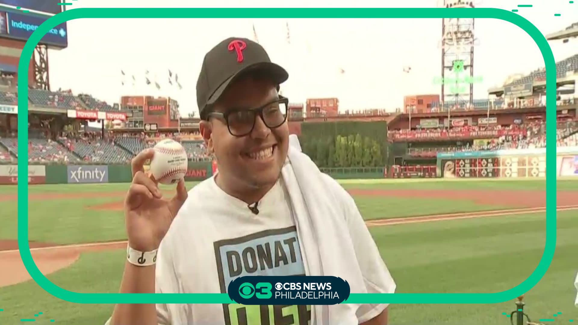 Organ Donor Awareness Night at the Philadelphia Phillies