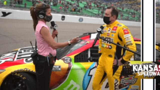 Kyle Busch gets personal in Victory Lane after first win of 2021