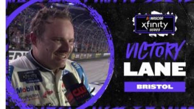 Cole Custer: ‘It’s unbelievable’ to get win at Bristol