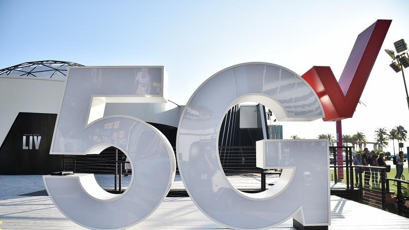 MIAMI, FLORIDA - JANUARY 29: General view of the venue at Media Day At Verizon 5G Stadium At Super Bowl LIVE on January 29, 2020 in Miami, Florida. (Photo by Theo Wargo/Getty Images for Verizon)