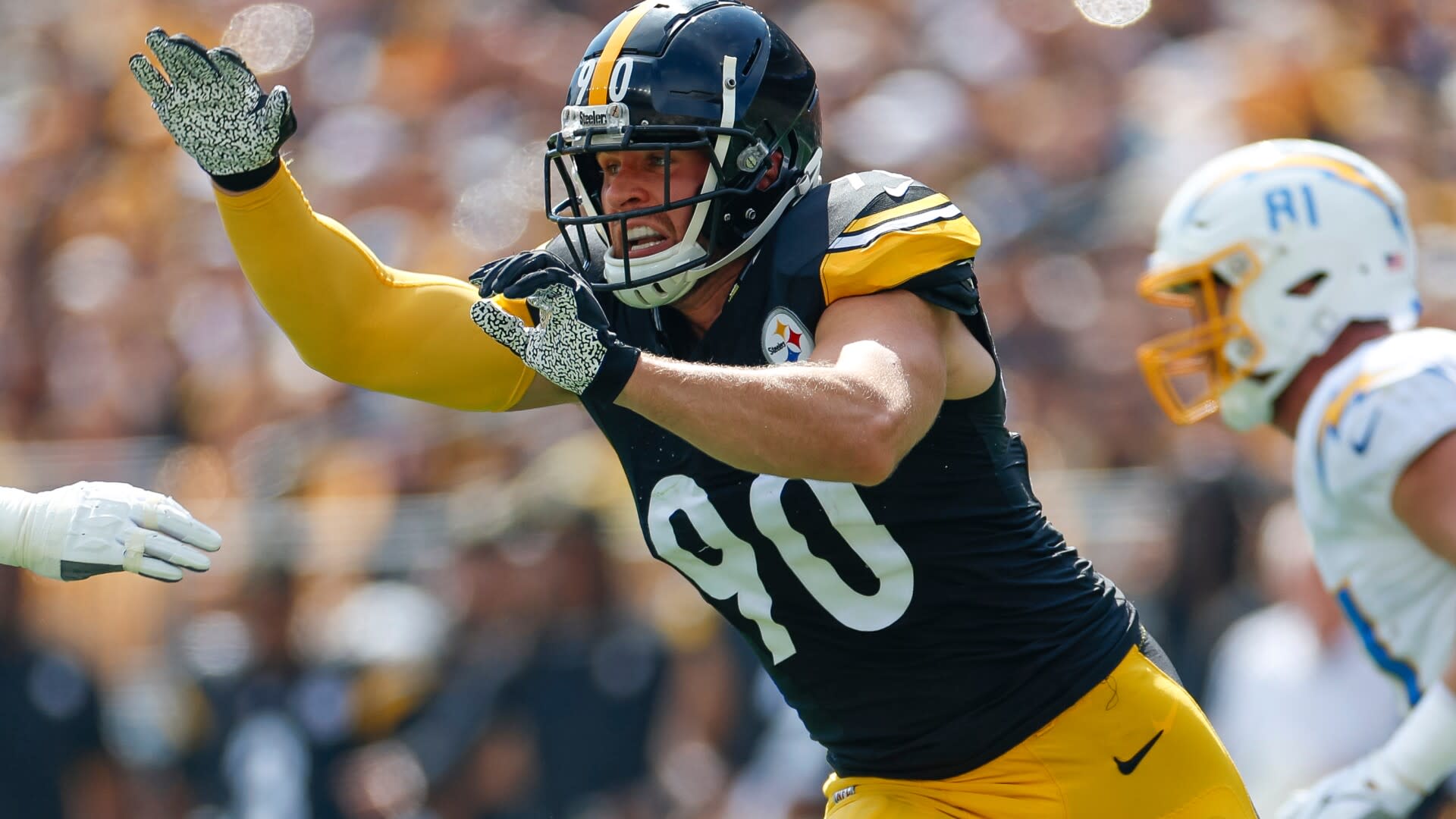 T.J. Watt will soon become the second-fastest player to 100 career sacks