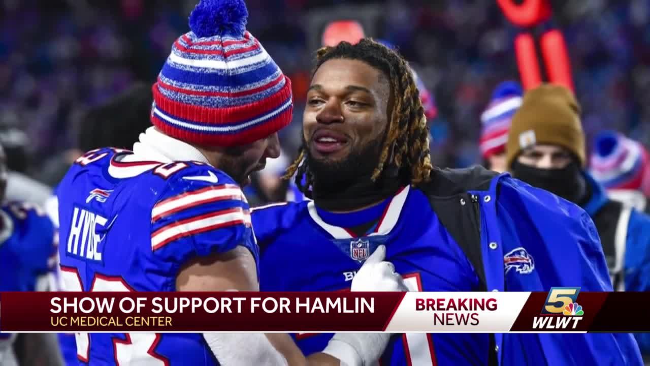 Love you boys': Damar Hamlin now breathing on his own, talks to