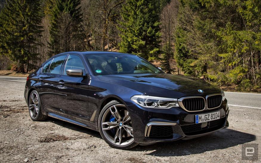 BMW M550i review Equal parts luxury and power Engadget