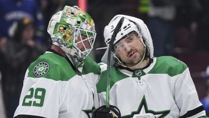 Associated Press - Roope Hintz had a goal and two assists and the Western Conference-leading Dallas Stars wrapped up a playoff spot, beating the Vancouver Canucks 3-1 on Thursday night for their