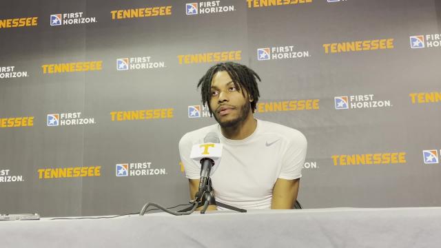 Jonas Aidoo is '100% more confident' for Tennessee basketball