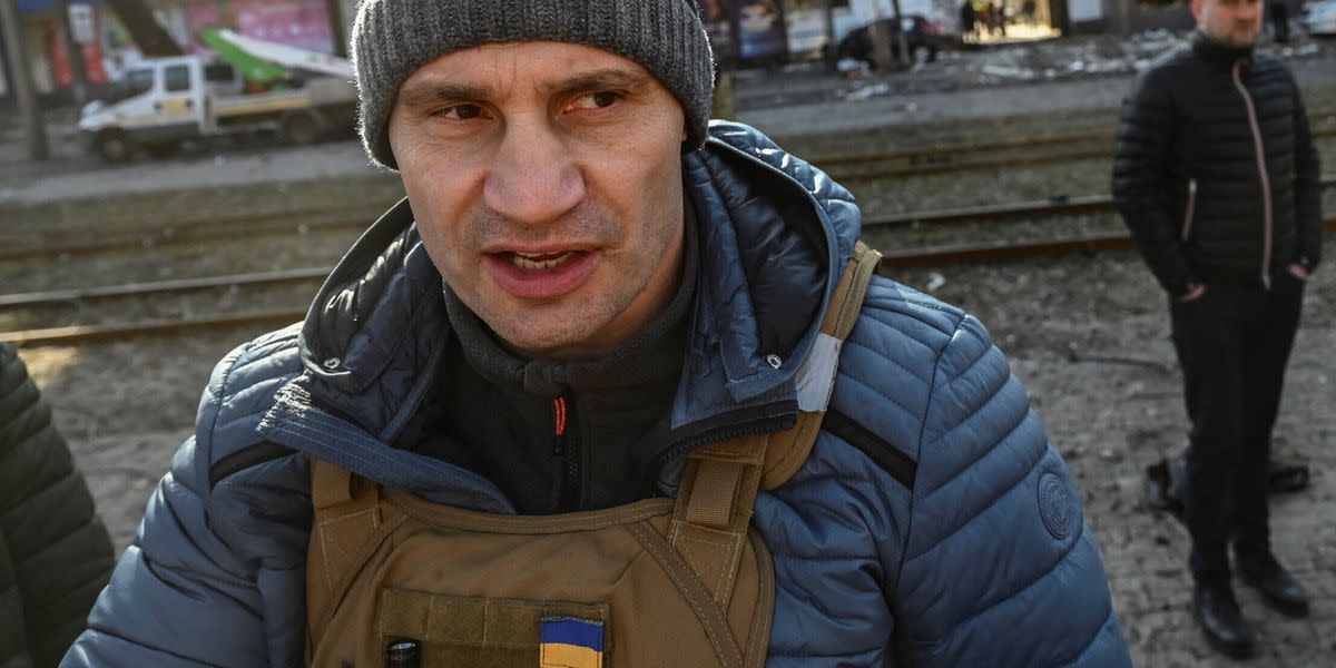 Kyiv Mayor Vitali Klitschko Responds To Putin Claim With A Single Blunt Word