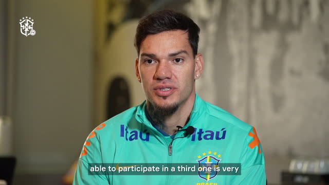 Ederson on fighting for a starting XI spot in Brazil: ‘I'll do my best’