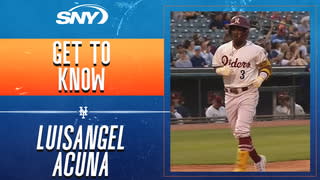 Who is Luisangel Acuña? Mets get Rangers' prospect in trade for