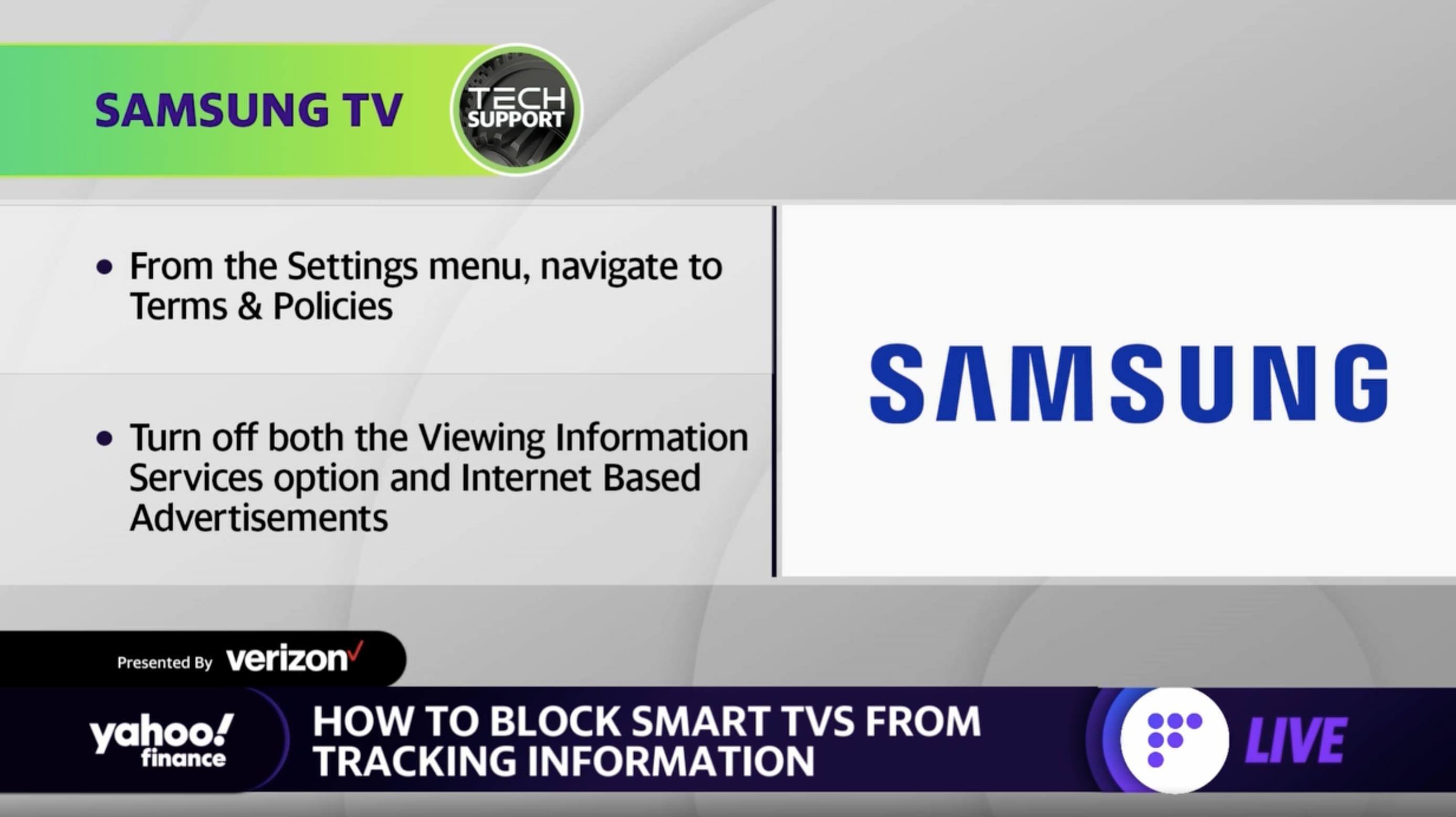 How to stop your new TV from tracking what you watch