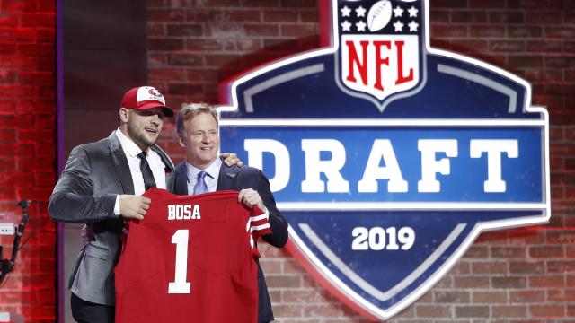 NFL draft 2019: 49ers select Ohio State's Nick Bosa with No. 2 pick