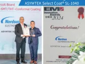 Nordson Electronics Solutions Receives EM China Innovation Award for the New ASYMTEK Select Coat® SL-1040 Conformal Coating System