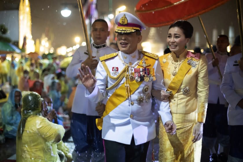 A royal bubble bursts: Thailand's king faces trouble on two continents