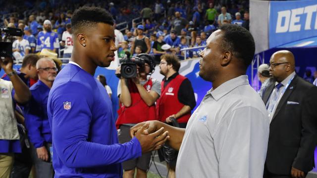 Barry Sanders' advice to Saquon Barkley