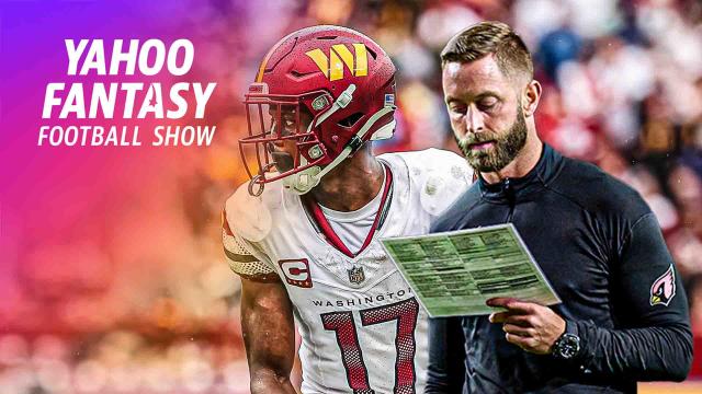 The negative impact Kliff Kingsbury poses on the Commanders' Wide Receivers | Yahoo Fantasy Football Show