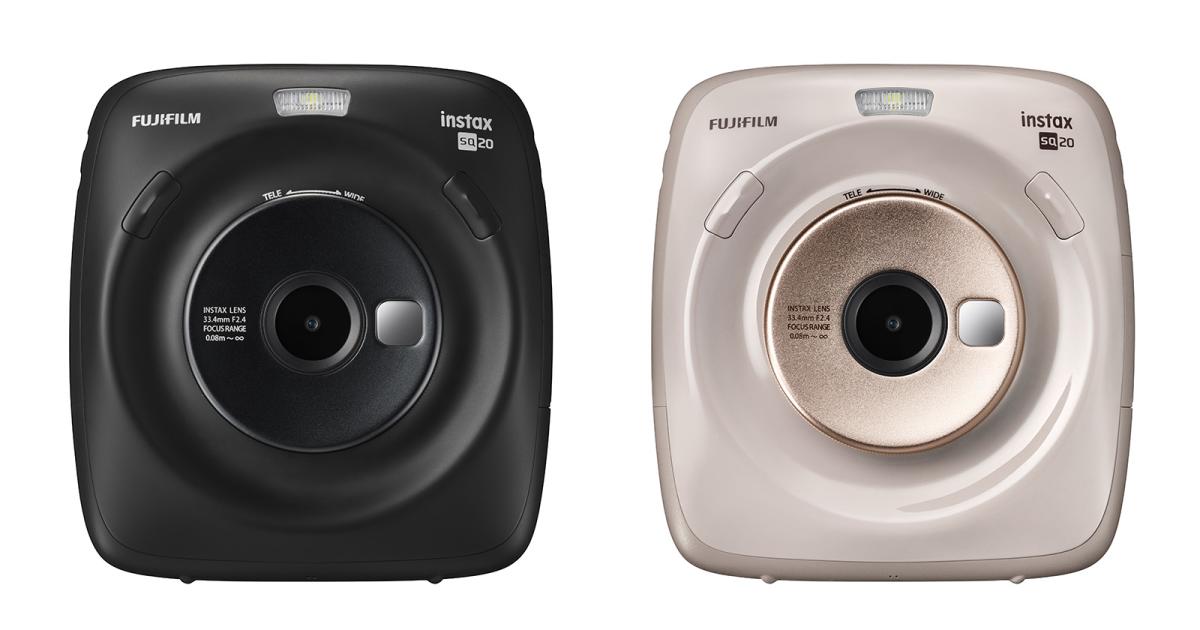 Fujifilm's Instax Square SQ20 uses video to improve instant photos