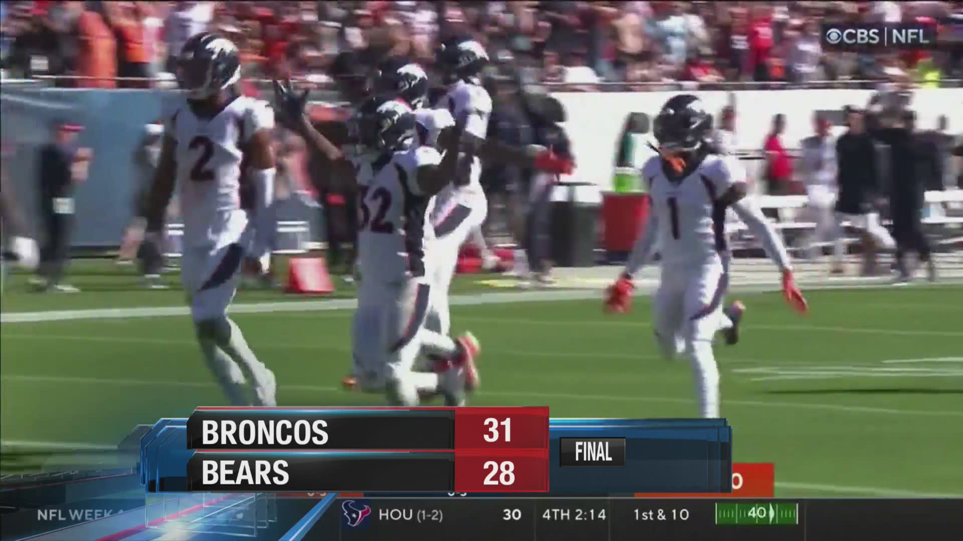 Full game highlights: Broncos 31, Bears 28