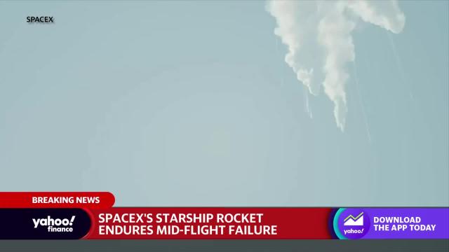 SpaceX’s Starship rocket endures mid-flight failure