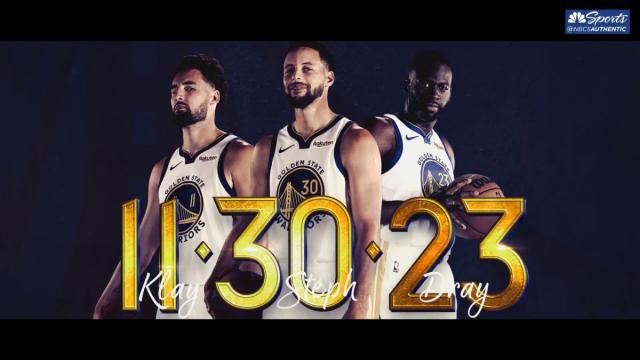 Warriors celebrate Steph, Klay, Draymond for decade-plus of excellence