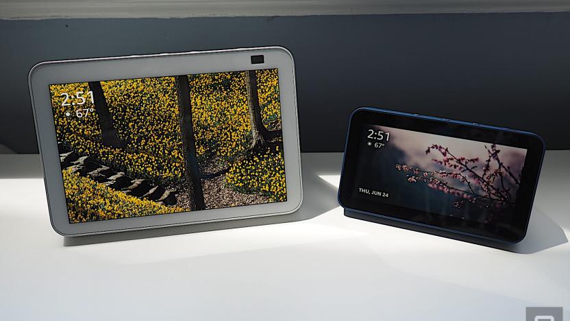 Echo Show 8 and Echo Show 5
