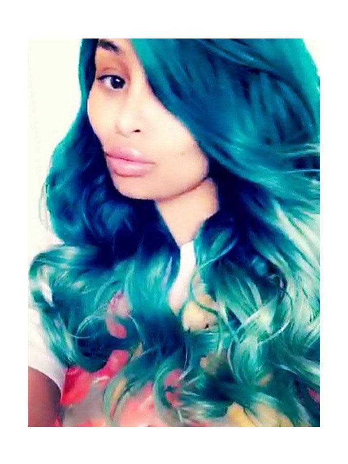 Can Blac Chyna's Hair Please Be the 'Something Blue' at Her Wedding?