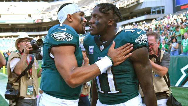 Eagles' AJ Brown reveals Nick Sirianni's message to team after 4-0