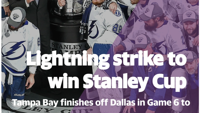 Lightning win Stanley Cup with triumph over Stars