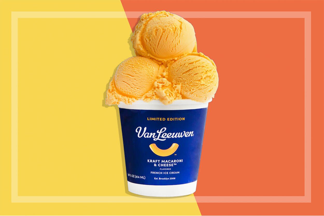 Kraft Created a Macaroni & Cheese Ice Cream—And It's Available Nationwide