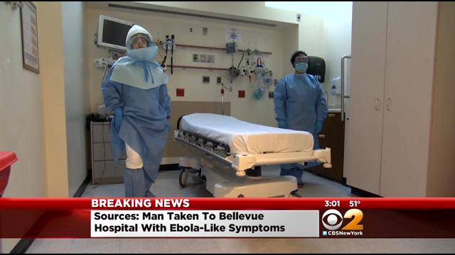 Officials Looking Into Possible Ebola Case In New York City