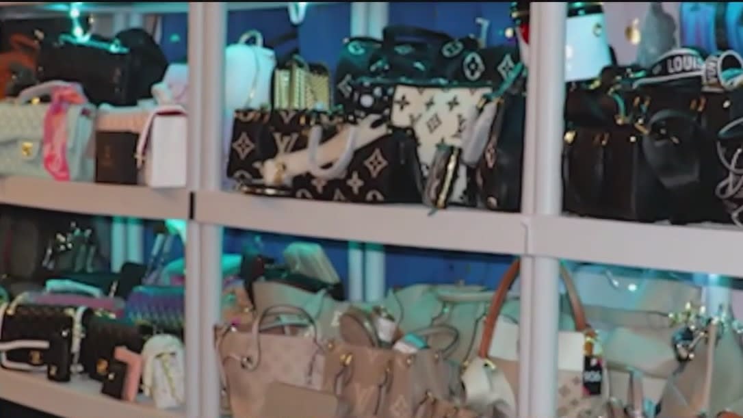 More than 1,000 fake Mulberry handbags worth £750,000 are destroyed after  being seized at Manchester Airport