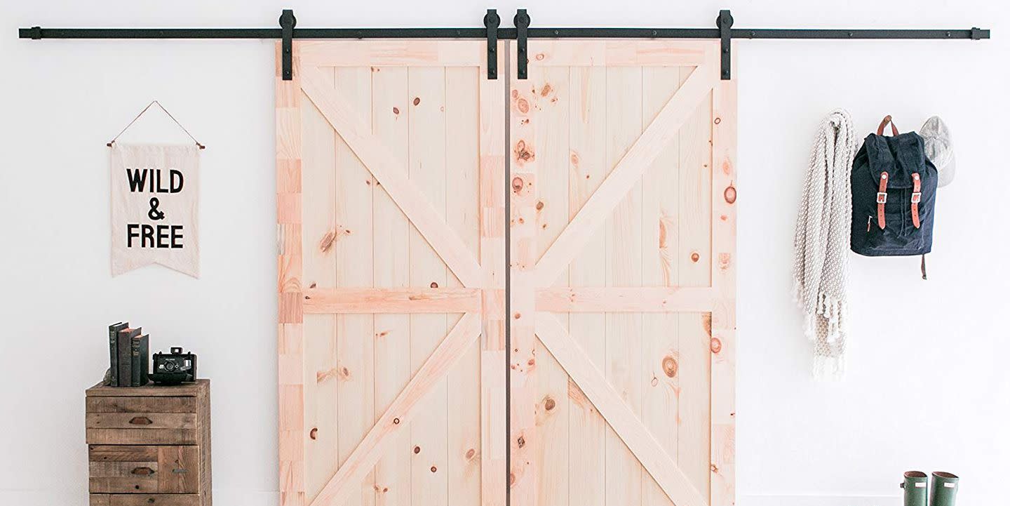 Amazon Is Selling A Diy Sliding Barn Door Kit For Just 60