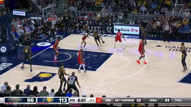 Top alley oops from Indiana Pacers vs. New Orleans Pelicans