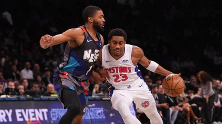 Nets complete 19-point comeback to defeat Pistons, 113-103