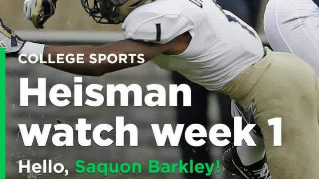 Heisman Watch Week 1: Hello, Saquon Barkley